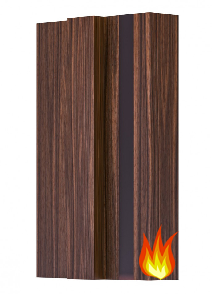 Walnut Veneered Fire Door Lining (with fire seal)
